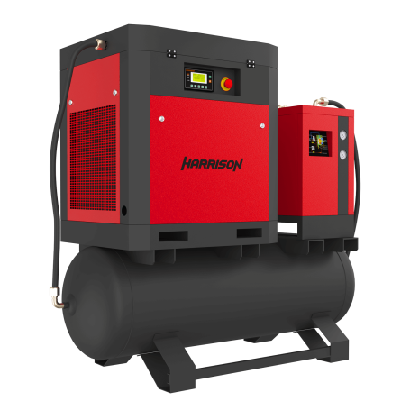 Screw compressor 3 in 1 (compressor + receiver + dryer): HRS-941300TD5
