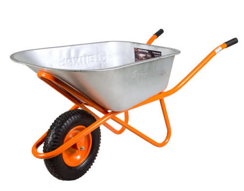 Gardening and construction wheelbarrow T90-1 single-wheeled