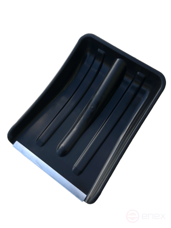 Car shovel 275x365mm (galvanized strip) with aluminum with a handle and a V-handle (Z No. 7)