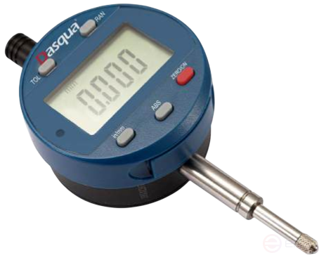 Digital display with a resolution of 0.001mm; 0-50.8mm/0-2"; 0.001mm/0.00005"