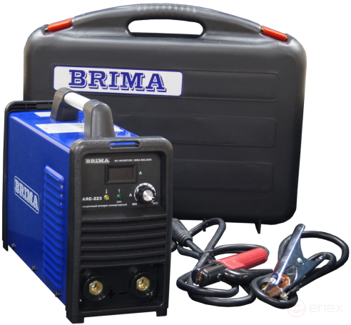 BRIMA PROFESSIONAL ARC-223 inverter unit (220V) in a case