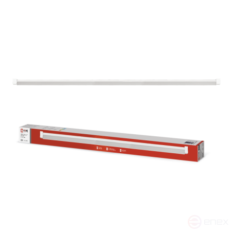 Светильник трековый линейный светодиодный поворотный LTR-01R-TL 6040W 60Вт 4000К 1135мм 120 градусов белый серии TOP-LINE IN HOME