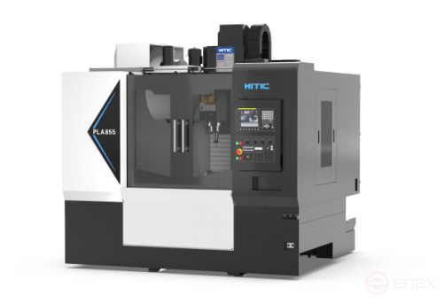 Вертикально-фрезерный обрабатывающий центр с поворотным шпинделем HITIC PLA-855