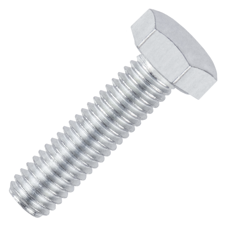 DIN 933 10.9 - Hexagon head bolt M8x30 (8 pcs.), FP-suspension