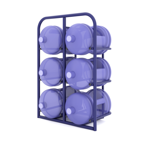 Shelf for water bottles SVD 6 375x915x640mm (6 pcs).