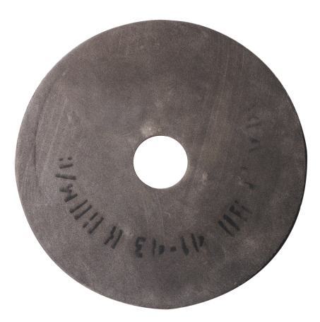 Cutting circle on vulcanite bundle 150x3x32