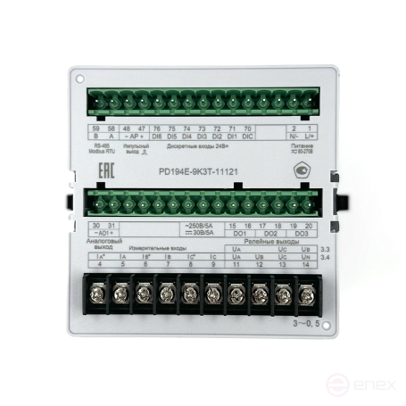 Multifunctional device PD194E-9K3T-11121-5A/5A-500V-4...20mA-3.4-0.5