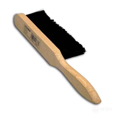 Щетка ручная, 4 рядная, 320х35х18 мм, нейлон РР черный 0,40 мм, высота ворса 70 мм