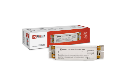 EPRA for fluorescent lamps ETL-136-A2 1X36W T8/G13 IN HOME