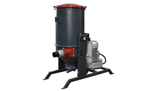 Vacuum systems for collecting abrasive SOV - 4