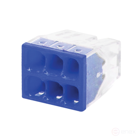 Строительно-монтажная клемма СМК 772-206 (25шт./упак.) IN HOME