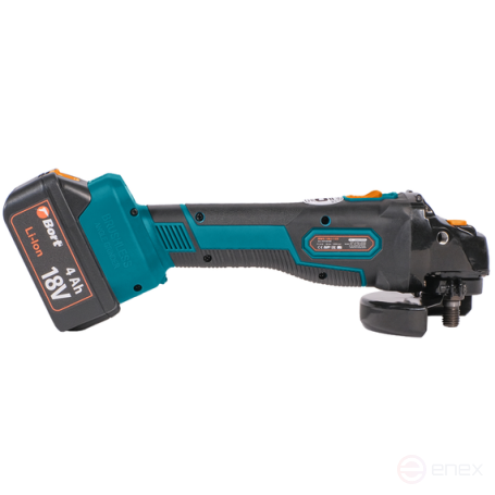 Angle grinder rechargeable BORT BWS-18Li-125