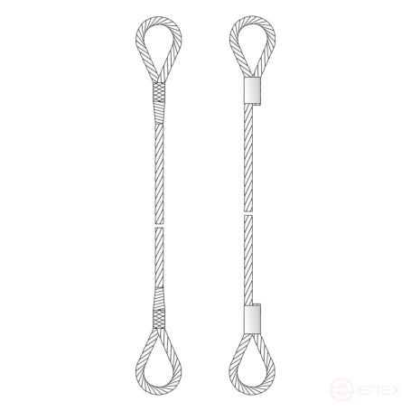 Sling USK1-1-1,0.4000 4m 1t