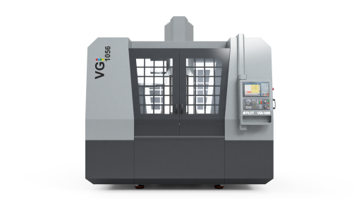 Vertical milling machining center PLOT VGI-1056 (Russia) for metal processing with high precision