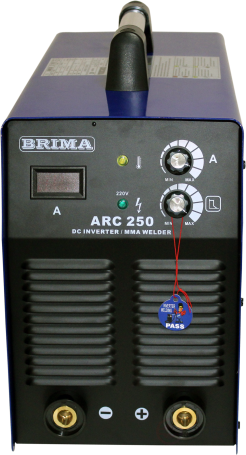 Аппарат инверторный BRIMA ARC-250 (220В) с НАКС