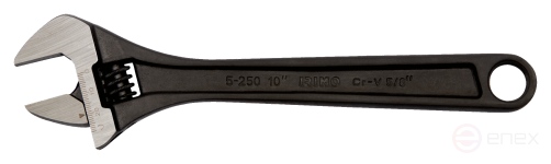 Adjustable phosphated wrench 10"