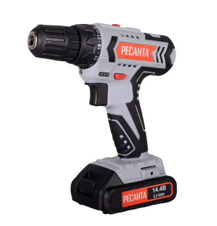 Cordless screwdriver drill DA-14-2LK Resanta