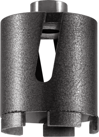 Heden diamond crown for cabinets 72x65 mm, M16, 5 segments, with side dust collector, art. 412.002
