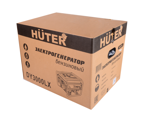 HUTER DY3000LX Portable Gasoline Generator