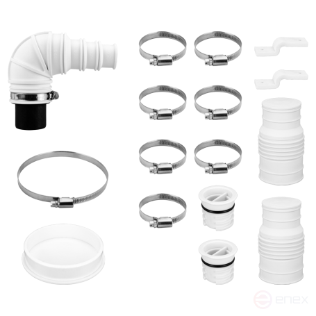 STP-200 LUX, Toilet pump chopper. Side connection of toilet, sink and shower. Production. 145 l/min. Powerful. 400 Watts.