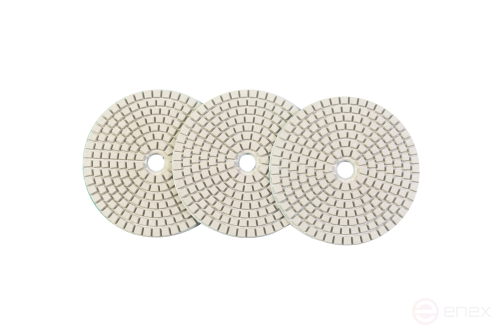 Алмазный гибкий шлифовальный круг Skole АГШК 100 мм (черепашка) Р400 (10шт/уп) DCH1-0400