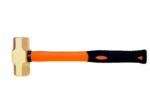 IB Sledgehammer of German type (copper/beryllium), wooden handle, 3000 g