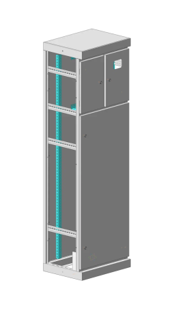 MULTICOLOR Housing VRU-3 (600x1800x600) (WxHxD) IP31 RAL 7035; without mounting panels