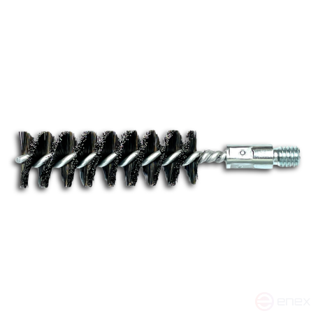 IBG brush ruff, 160*100 mm, diameter 32 mm, straight steel wire STA 0.30 mm, fit W1/2"