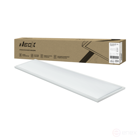 Панель светодиодная универсальная ДВО-01 5065-ОПАЛ 50Вт 6500К IP40 1195x180х30мм NEOX