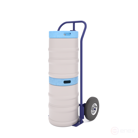 Тележка грузовая "Кега 3" (601х281х1152мм) колеса пневмо 250