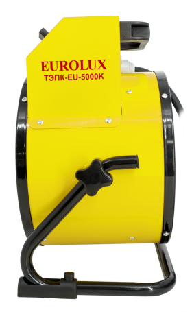 Thermal electric gun TEPK-EU-5000K (keram.heating element,round) Eurolux