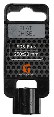 Chisel flat SDS-Plus 250 x 20 mm