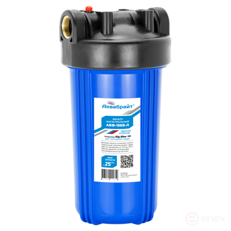 ABF-10BB-L, Main water filter, BIG BLUE 10", 1"