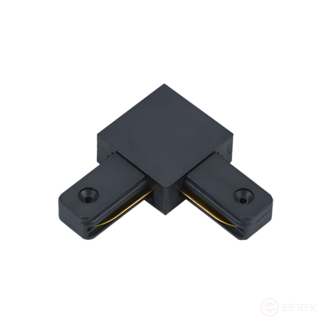 Коннектор L-тип LSB-BL для шинопровода SB черный IN HOME