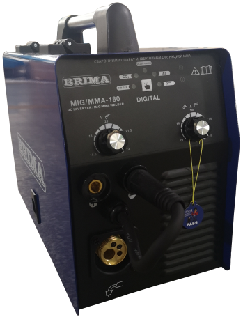 BRIMA MIG/MMA-180 DIGITAL semi-automatic welding machine (220V) (5kg)