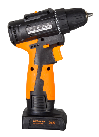 Cordless screwdriver drill Vortex DA-24L-2K/B (brushless motor)