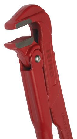 Трубный ключ с прямыми губками, 4