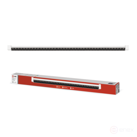 Светильник трековый линейный светодиодный поворотный LTR-02R-TL 60Вт 4000К 6000Лм 1135мм IP40 24 градуса белый серии TOP-LINE IN HOME