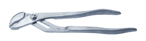 Adjustable pliers 250 mm with dec.coated with chrome