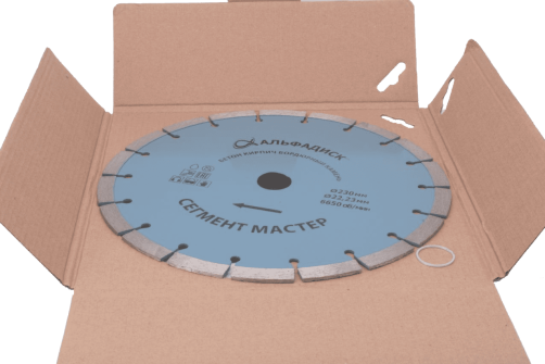 Diamond cutting Alfadisk Segment MASTER 230 mm 5092