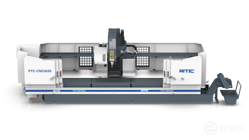 3-осевой обрабатывающий центр с подвижной стойкой и длинным ходом HITIC PYC-CNC4500