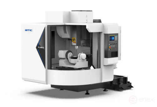 Пятиосевой вертикально-фрезерный обрабатывающий центр HITIC PL380D с наклонно-поворотным столом