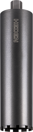Heden diamond crown 132x450 mm, 1 1/4" UNC, 11 segments, art. 410.010