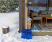 Лопата снеговая поликарбонатная, синий цвет