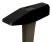 German type hammer with fiberglass handle, 500 g