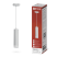 Светильник трековый подвесной TP-GU10 TB-NL-WH с подсв. 200мм, шнур 1м, белый IN HOME