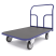 Тележка платформенная с резиновым покрытием ТПР 1 (500х800) колёса ф 125