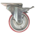КТ 75-PU Колесо полиуретан поворот. с тормоз.