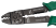 Изолированные пресс-клещи для неизолированных клемм типа «фастон» 0,75–6,0 мм²