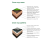 Lawn grate for garden paths and parking 1 piece set color grey